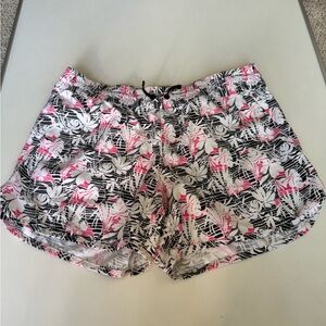 Columbia Black and Pink floral shorts